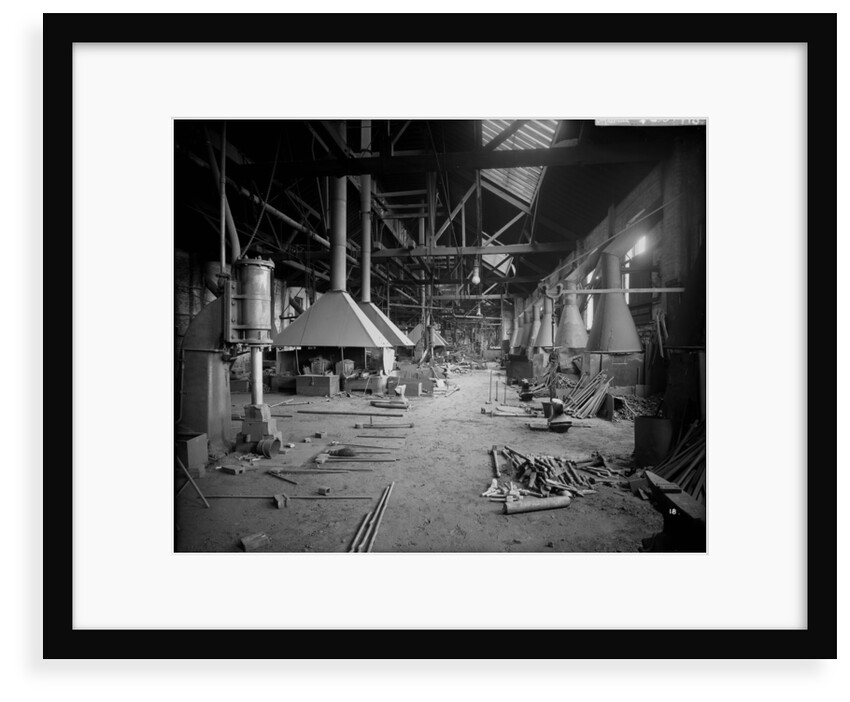 Shipyard Smithy at John Brown & Co. Ltd, Clydebank, 1901 by Bedford Lemere & Co.