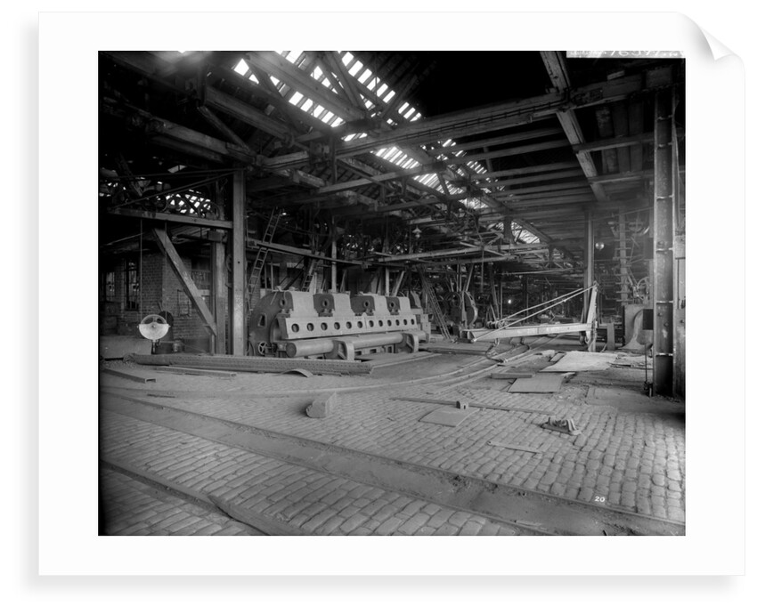 Platers' Machine Shed at John Brown & Co. Ltd, Clydebank, 1901 by Bedford Lemere & Co.