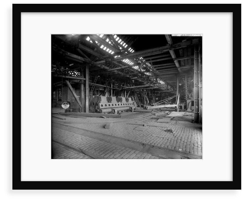 Platers' Machine Shed at John Brown & Co. Ltd, Clydebank, 1901 by Bedford Lemere & Co.