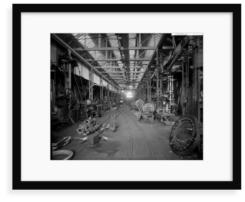 Shipyard Engineers' Shop at John Brown & Co. Ltd, Clydebank, 1901 by Bedford Lemere & Co.