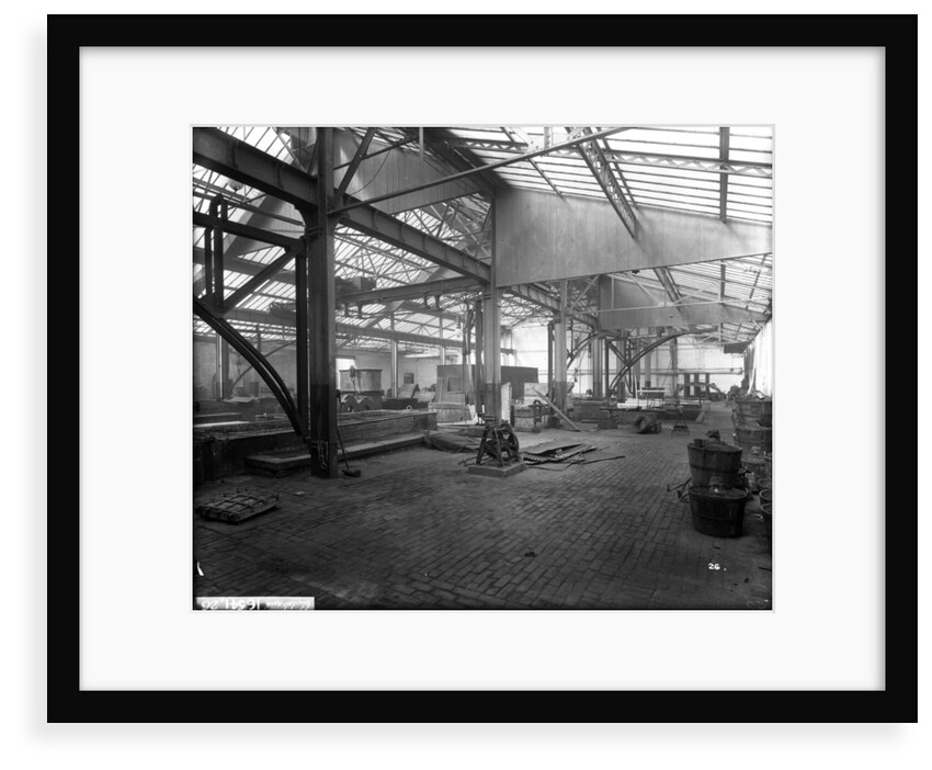 Galvanizing Shop at John Brown & Co. Ltd, Clydebank, 1901 by Bedford Lemere & Co.