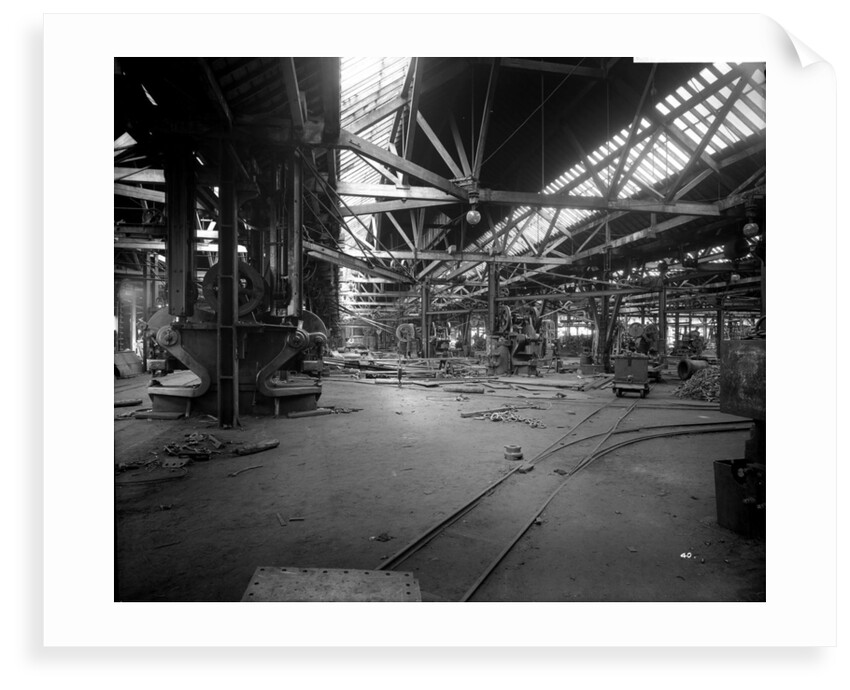 Platers' Machine Shed at John Brown & Co. Ltd, Clydebank, 1901 by Bedford Lemere & Co.