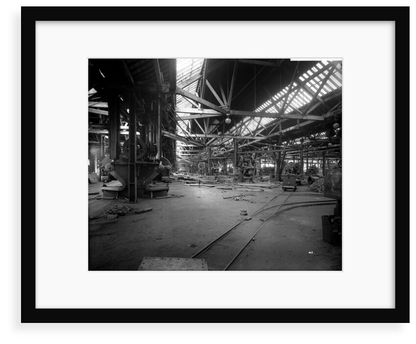 Platers' Machine Shed at John Brown & Co. Ltd, Clydebank, 1901 by Bedford Lemere & Co.