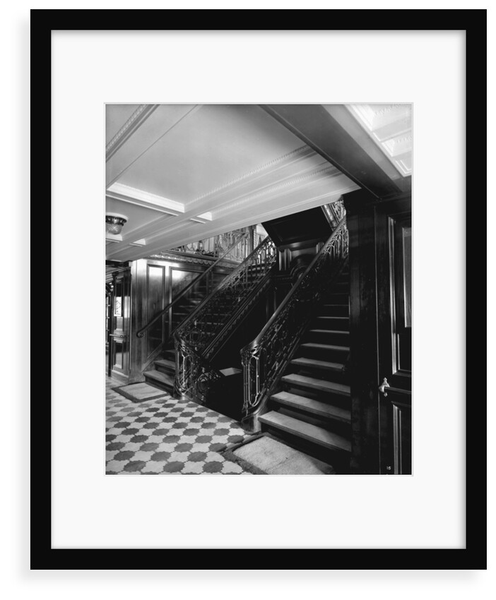 First Class Entrance on the 'Balmoral Castle' (1910) by Bedford Lemere & Co.