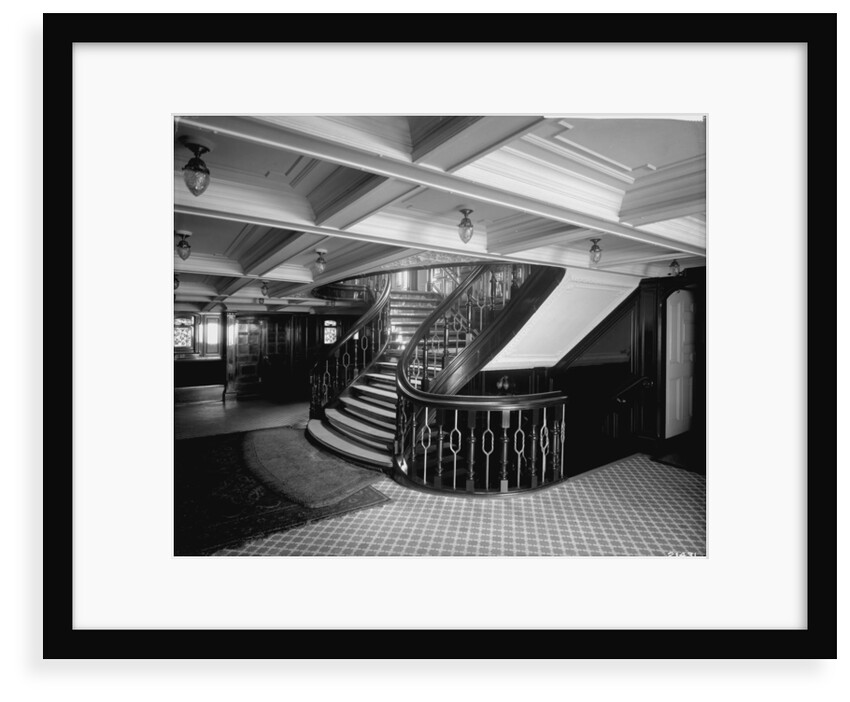 First Class Entrance on the Empress of Ireland (1906) by Bedford Lemere & Co.