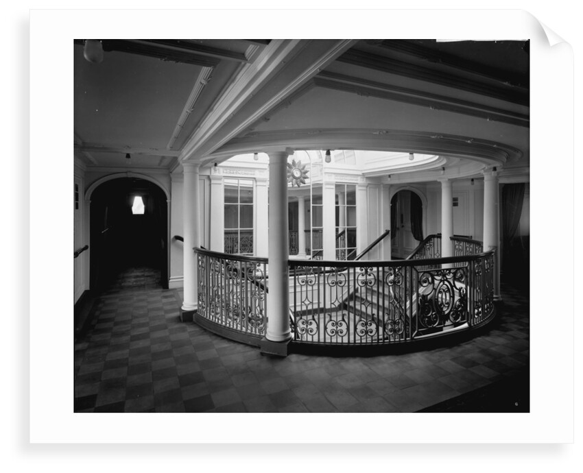 First Class Entrance on the 'Empress of Asia' (1913) by Bedford Lemere & Co.
