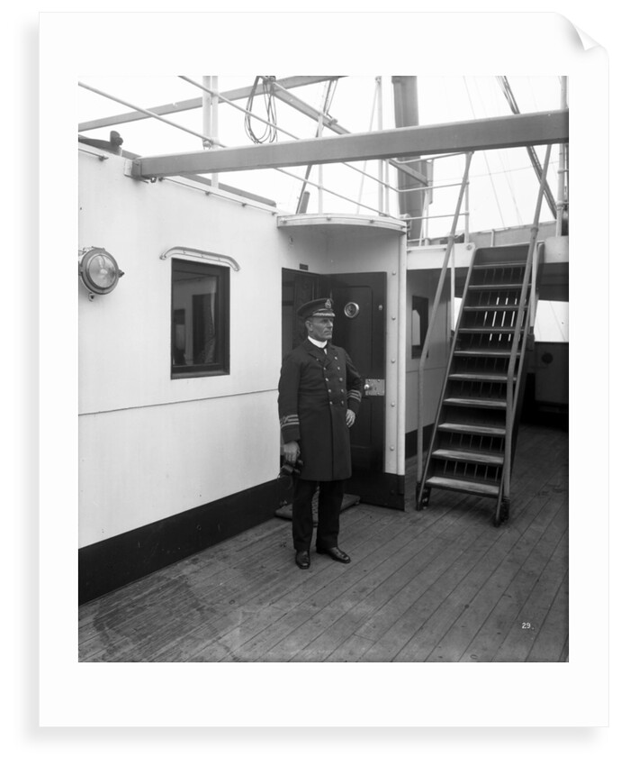 Captain S. Robinson of the 'Empress of Asia' (1913) by Bedford Lemere & Co.