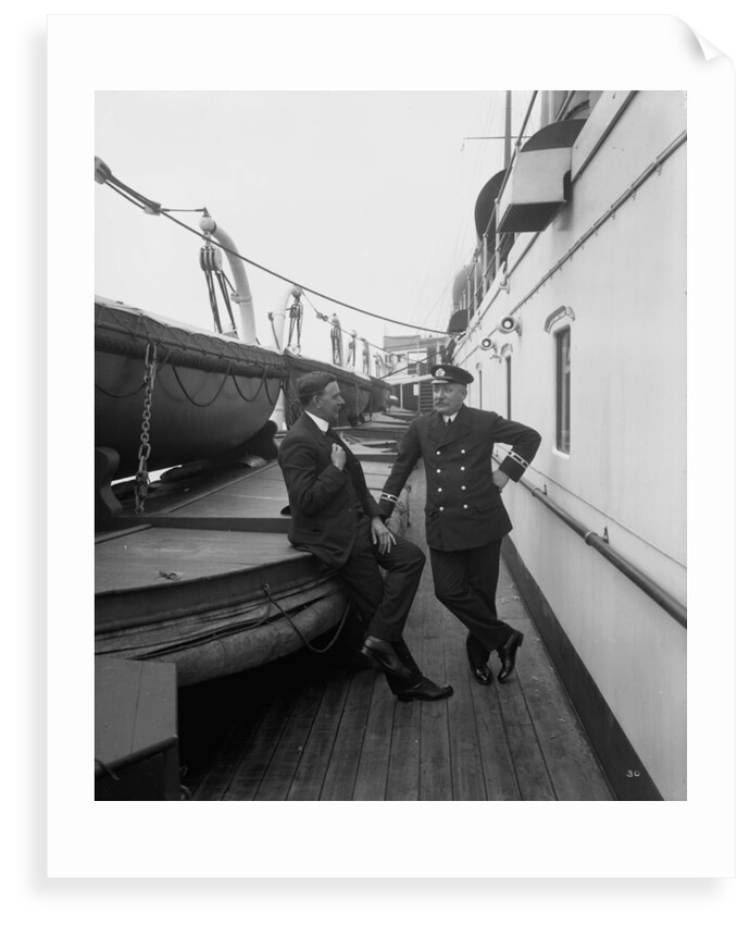 Chief Steward of the 'Empress of Asia' (1913) by Bedford Lemere & Co.