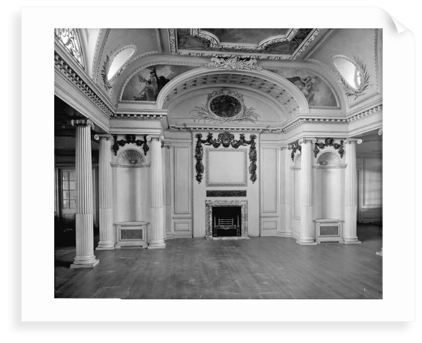 First Class Lounge on the 'Aquitania' (1914) by Bedford Lemere & Co.