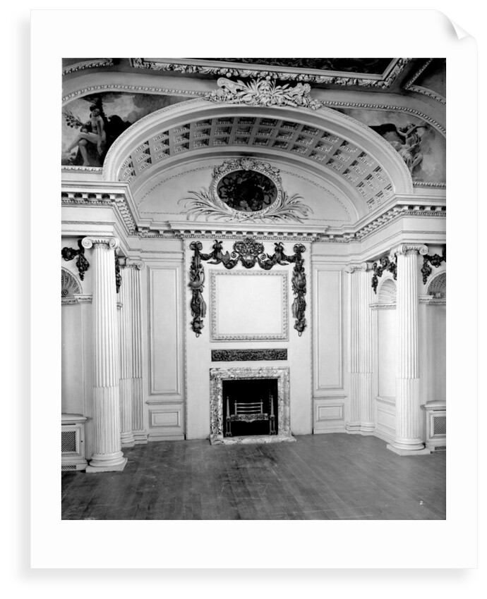 First Class Lounge on the 'Aquitania' (1914) by Bedford Lemere & Co.