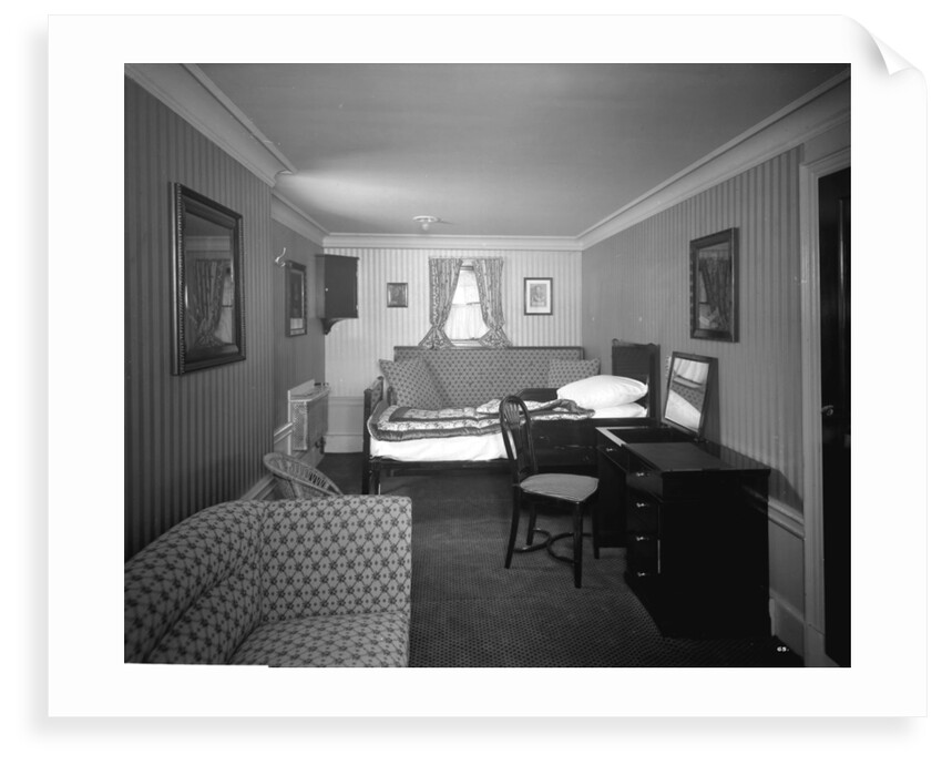 Holbein Suite on the 'Aquitania' (1914) by Bedford Lemere & Co.