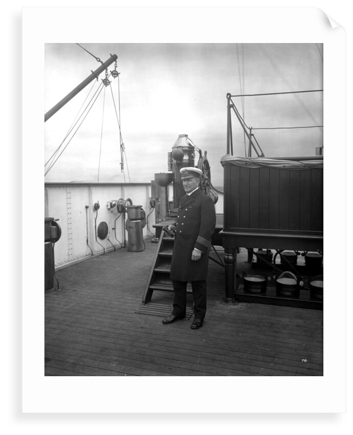 Captain W. T. Turner of the 'Aquitania' (1914) by Bedford Lemere & Co.
