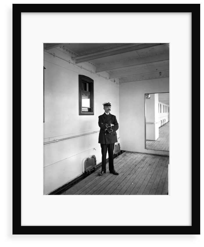 Mr W. H. Allison, Chief Steward of the 'Aquitania' (1914) by Bedford Lemere & Co.