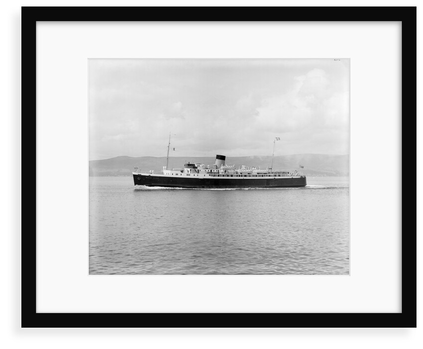 A port broadside view of 'Princess Victoria' (1939) by unknown