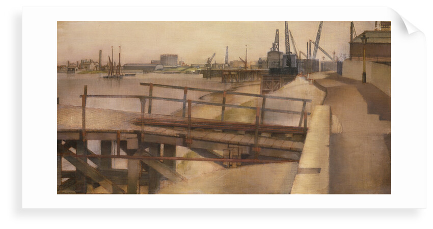 A Jetty at Greenwich by Jesse Dale Cast
