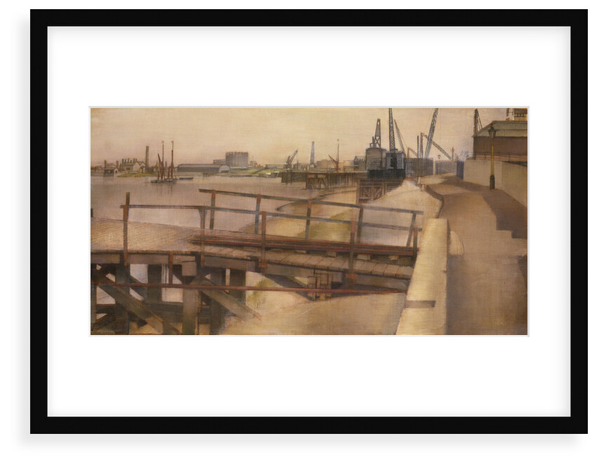 A Jetty at Greenwich by Jesse Dale Cast