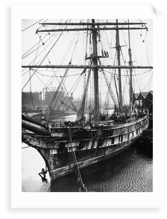 'Ferreira' in the Albion Dock, Surrey Commercial Docks, London by unknown