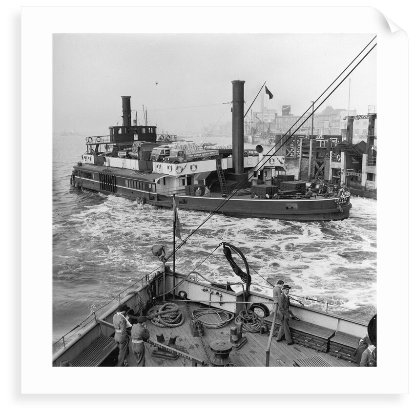 The Woolwich ferry boat 'Gordon' (Br, 1923) by unknown