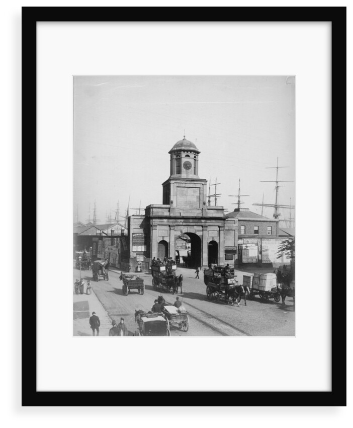Original Entrance to the East India Docks by unknown