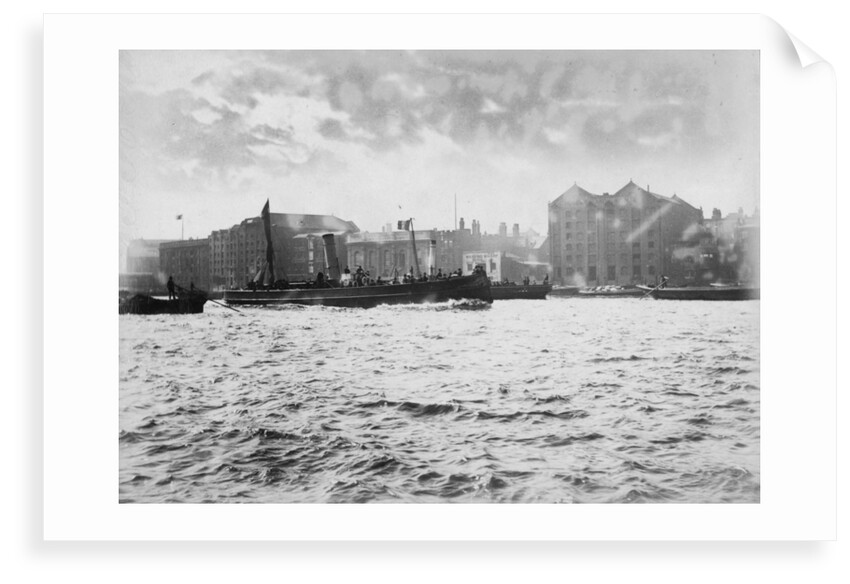 St John's Wharf, Wapping, London by unknown