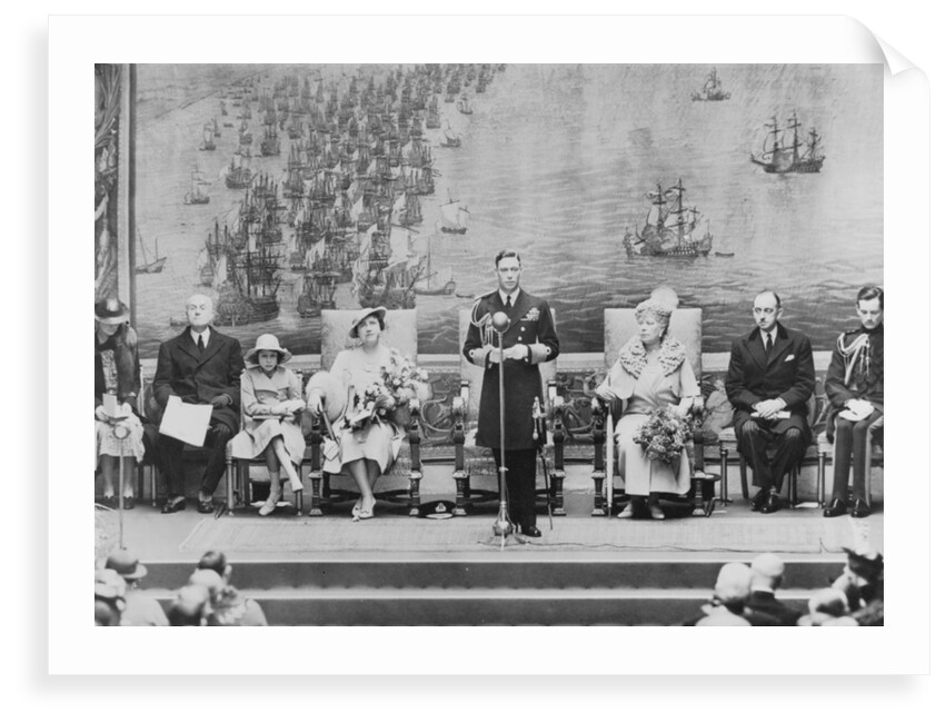 The Royal Opening of the National Maritime Museum, 1937 by unknown
