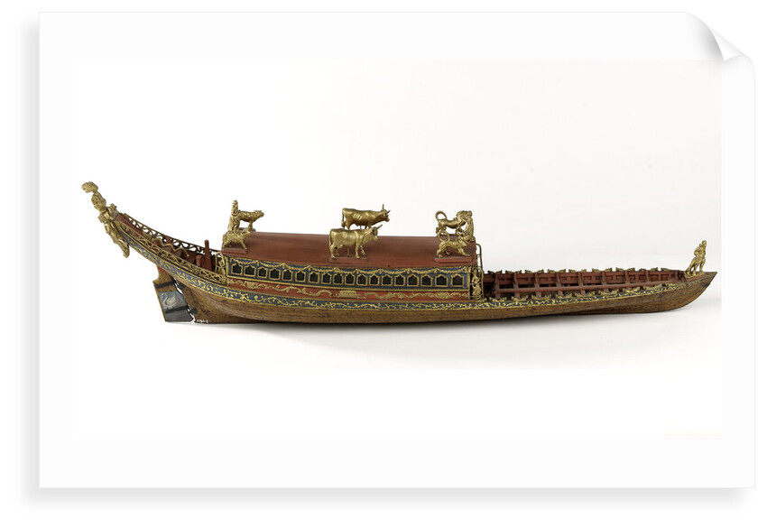 Ceremonial barge by unknown