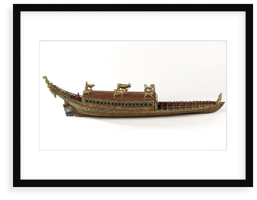 Ceremonial barge by unknown
