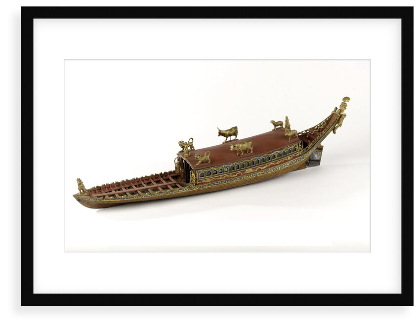 Ceremonial barge by unknown