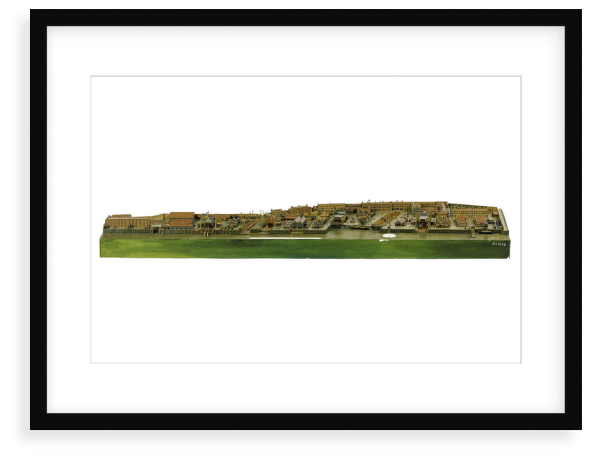 Royal naval dockyard at Woolwich by Richard Pickthorne