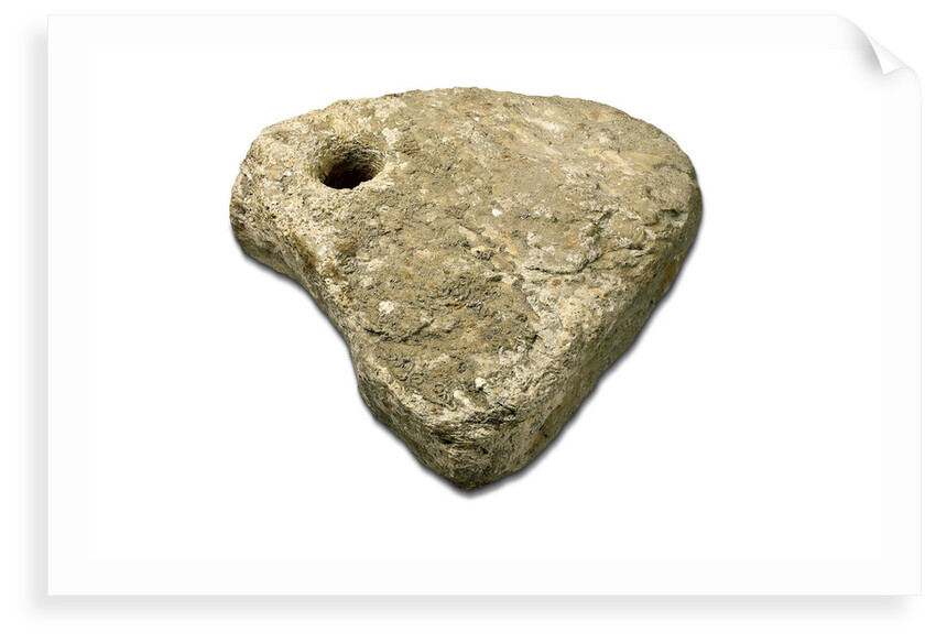 Roman stone anchor by unknown
