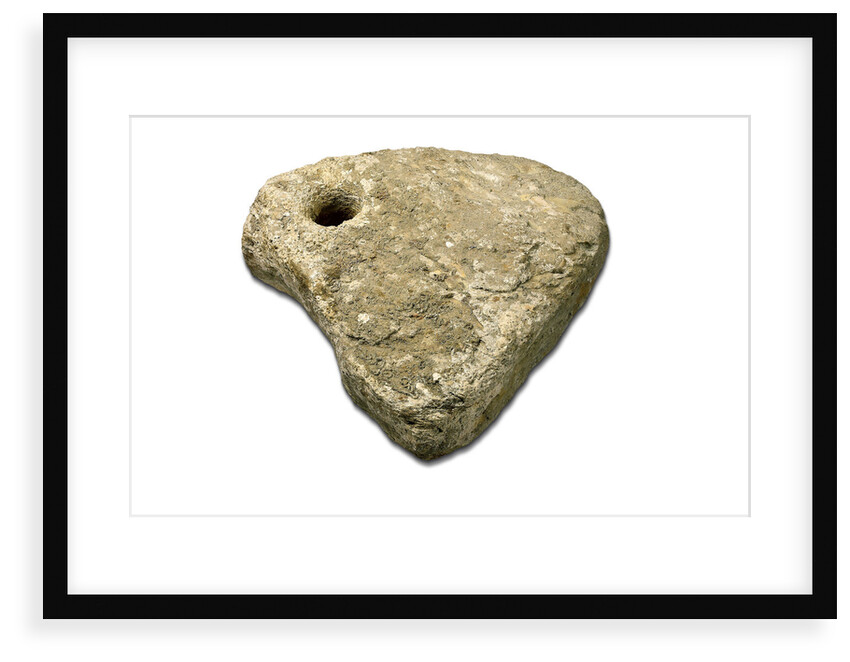 Roman stone anchor by unknown