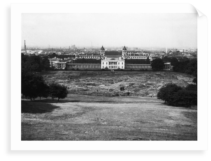 Allotments in Greenwich Park during the Second World War by unknown