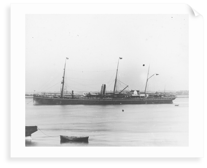 SS 'Ravenna', P&O Passenger Liner, March 1886 by unknown