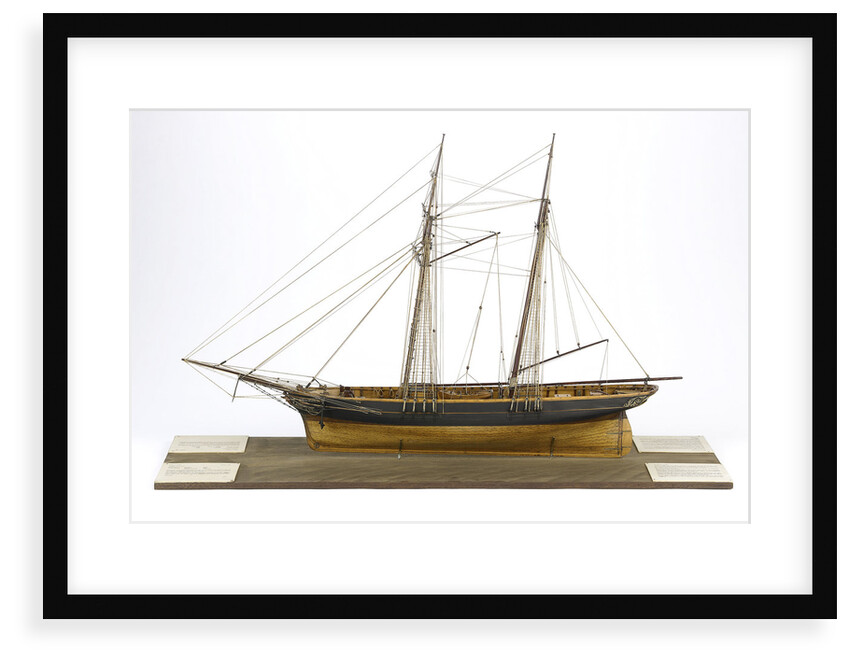 'Aim', port broadside by unknown
