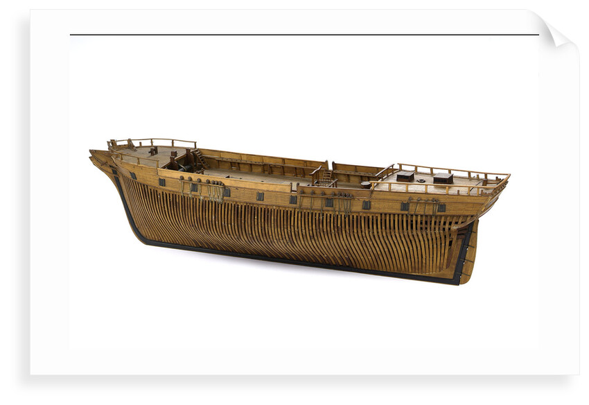 Merchantman, port stern quarter by unknown