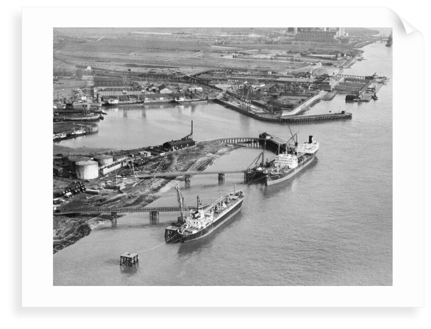 The 'Methane Pioneer' at Tilbury by unknown
