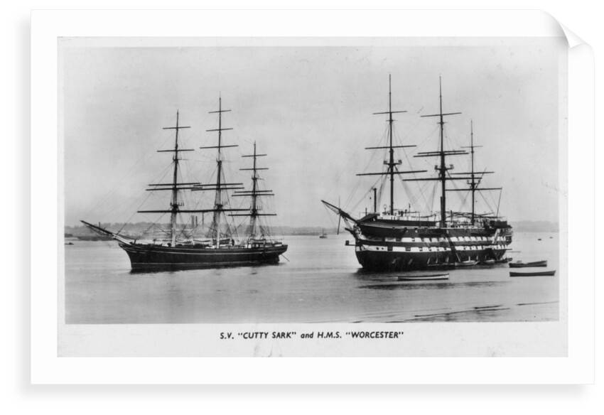 Detail of the repair to the main mast of 'Rover' (1832), an 18-gun ship sloop by unknown