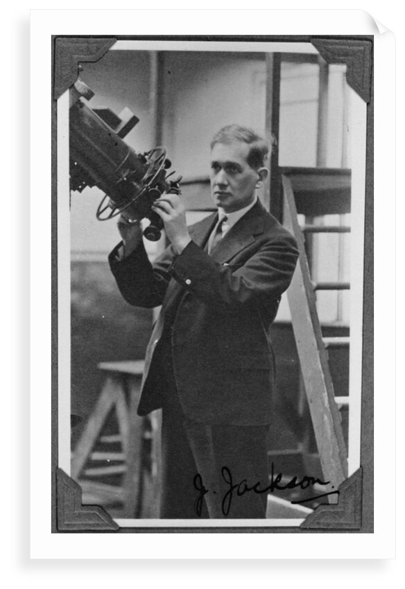 John Jackson (1887-1958), Chief Assistant at the Royal Observatory (1914-1933) by unknown