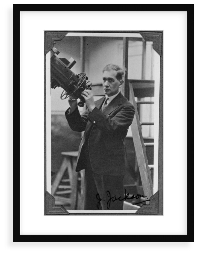 John Jackson (1887-1958), Chief Assistant at the Royal Observatory (1914-1933) by unknown