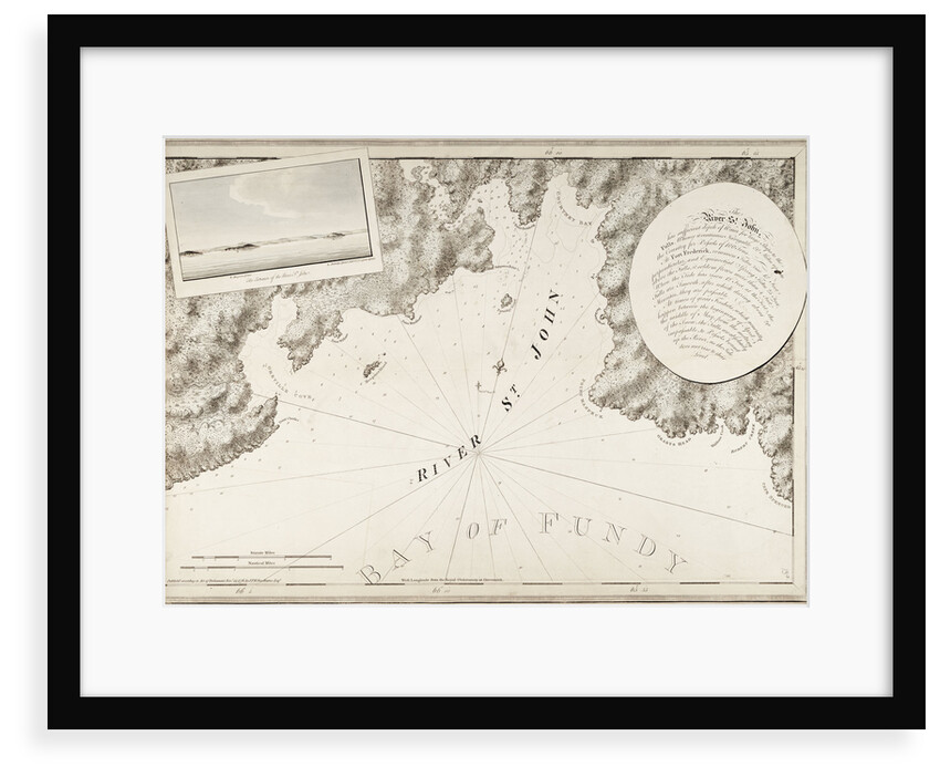 The River St. John by J. F. W. Des Barres