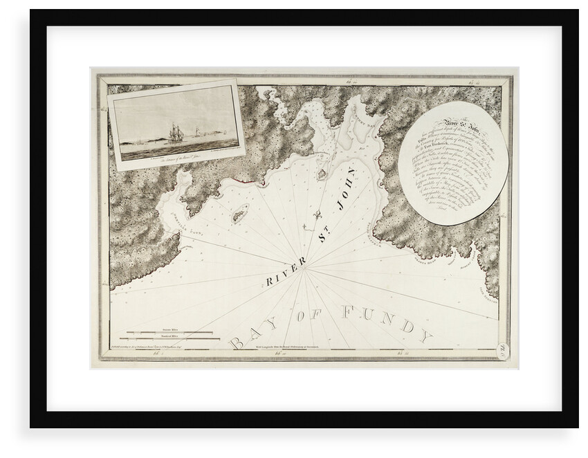 The River St. John by J. F. W. Des Barres