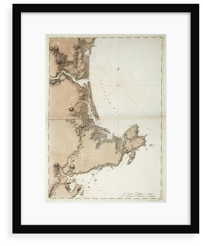 Ipswich Bay and Cape Ann by J.F.W. Des Barres