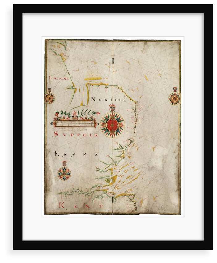 England, east coast, Spurn Head to South Foreland by John Thornton