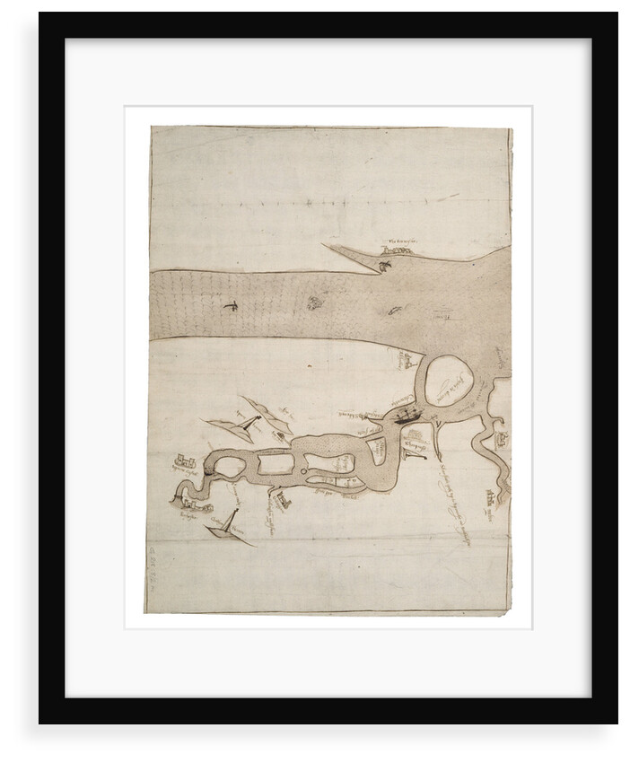 Chart of River Medway and part of the Thames: no.24 Sheerness by unknown