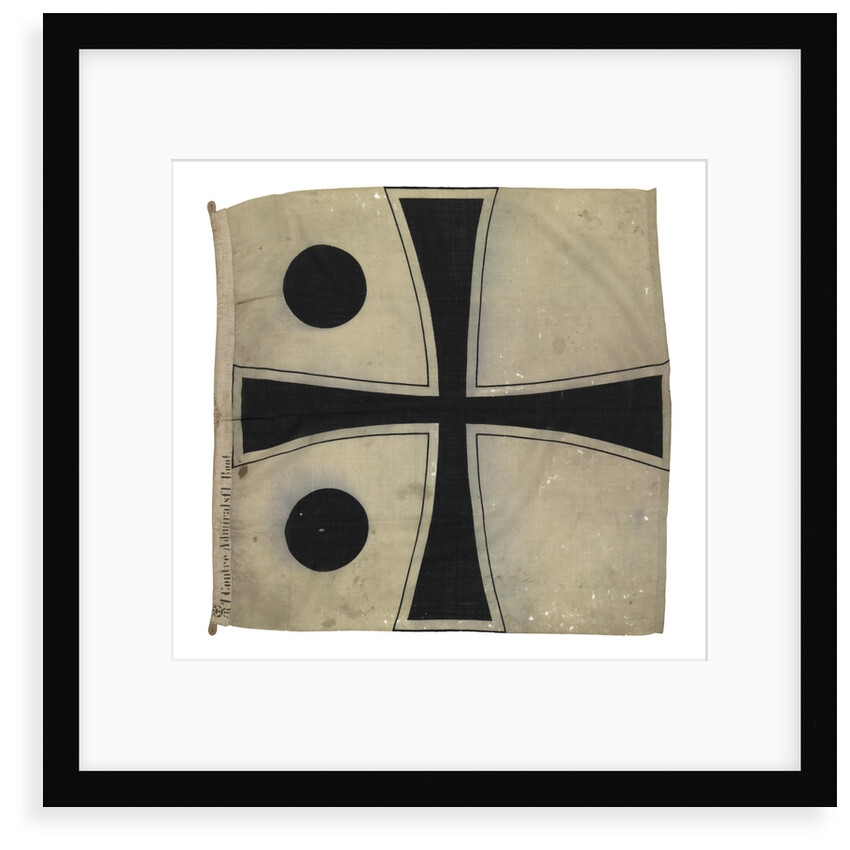 Command flag, Rear Admiral, Imperial Germany (1869-1918) by unknown