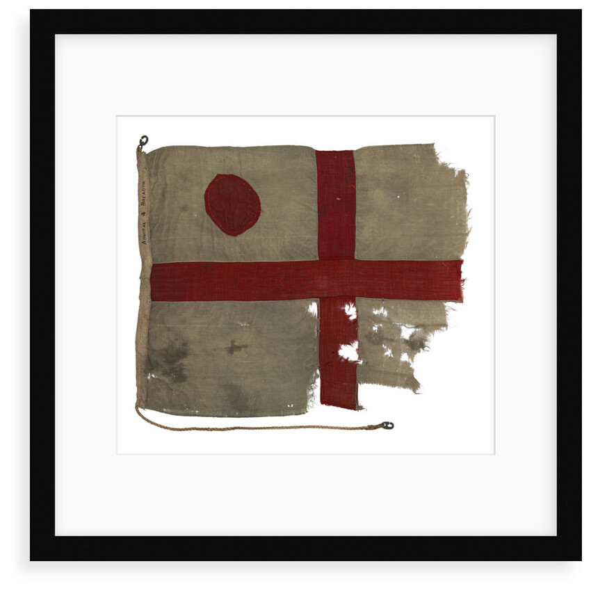 Command flag, Vice Admiral, RN by unknown