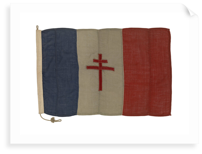 Free French flag by unknown