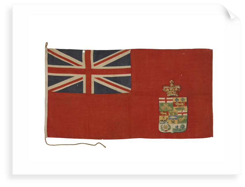 Canadian red ensign (1873-1896) by unknown