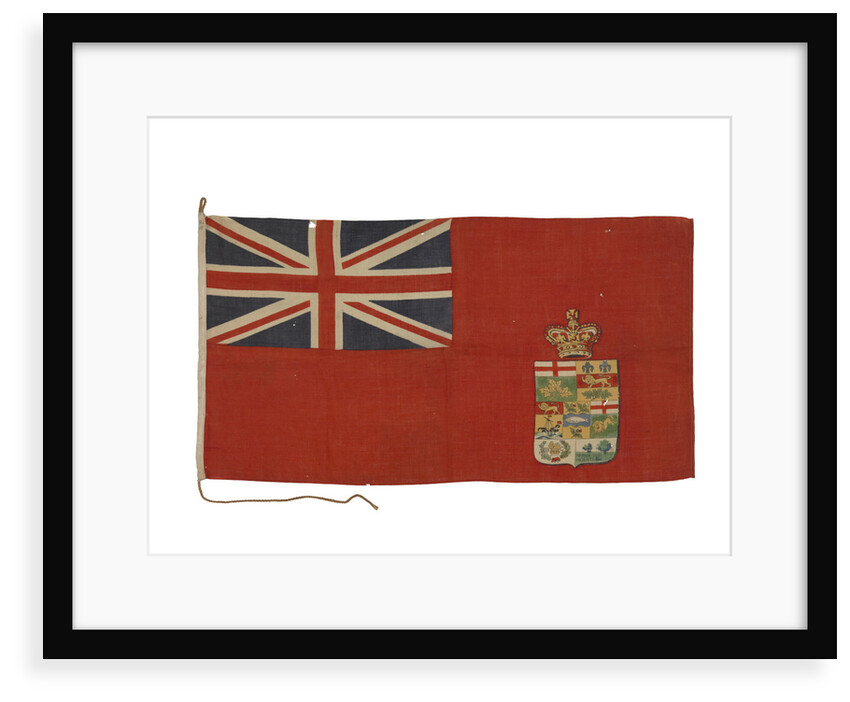 Canadian red ensign (1873-1896) by unknown