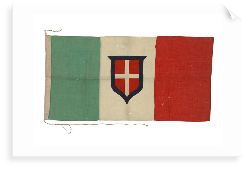 Italian merchant ensign (1848-1946) by unknown